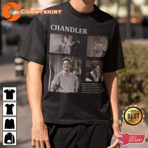 Matthew Perry Movies Friends Chandler Bing Memorable T-shirt