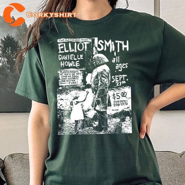 Memorable Elliott Smith Album Fan Gift T-shirt