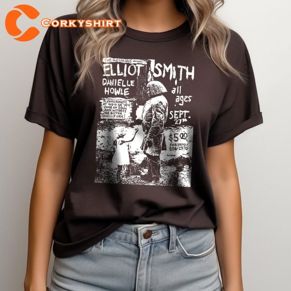 Memorable Elliott Smith Album Fan Gift T-shirt