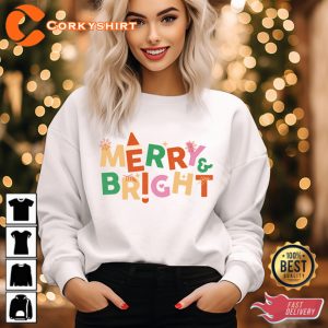 Merry Bright Sweater Shirts