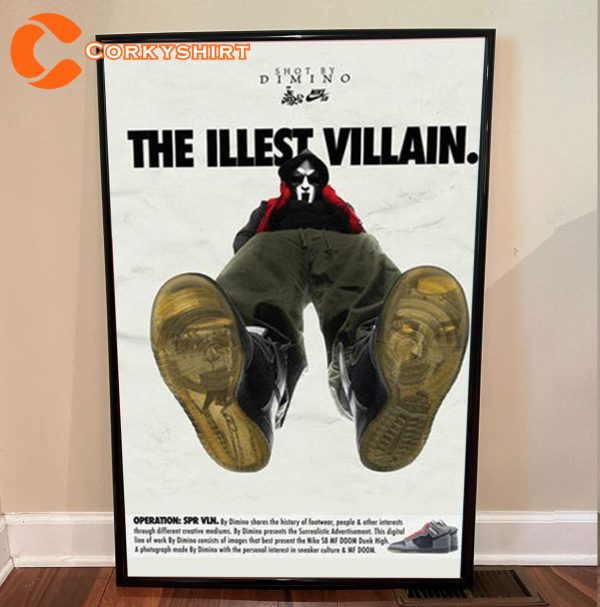 Mf Doom Song The Illest Villain Poster