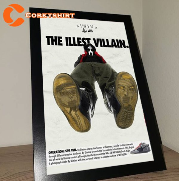 Mf Doom Song The Illest Villain Poster