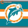 Miami Dolphins Football Team Memorable Flags