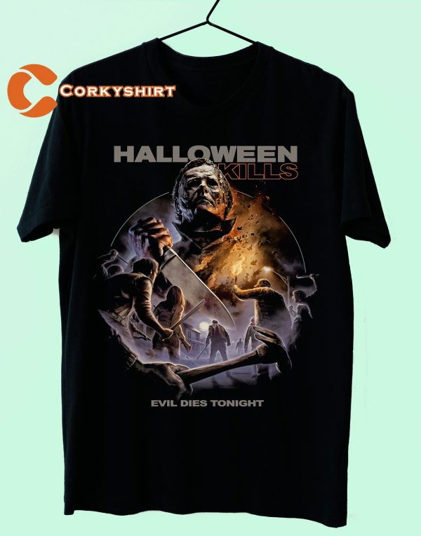 Michael Myers Scary Horror Slasher Movie Halloween Costume T-Shirt