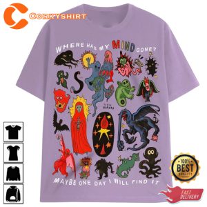 Monsters Where Has My Mind Gone T-Shirt