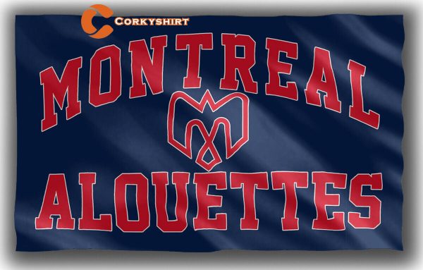 Montreal Alouettes Football Team Flag Fan Memorable Best Banner