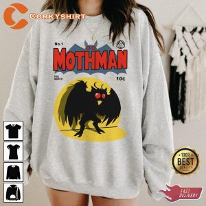 Mothman The Legend Comic Have You Seen The Mothman Halloween T-Shirt