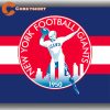 New York Giants Football Team Helmet Flag