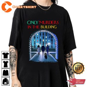Only Murders In The Building Series Comic T-shirt