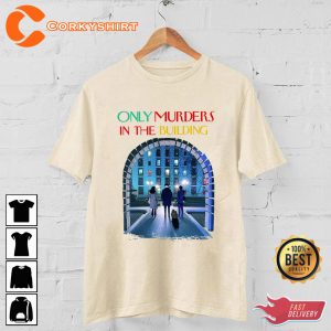 Only Murders In The Building Series Comic T-shirt