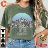 Overlook Hotel The Shining Rocky Mountains Horror Vibes T-Shirt