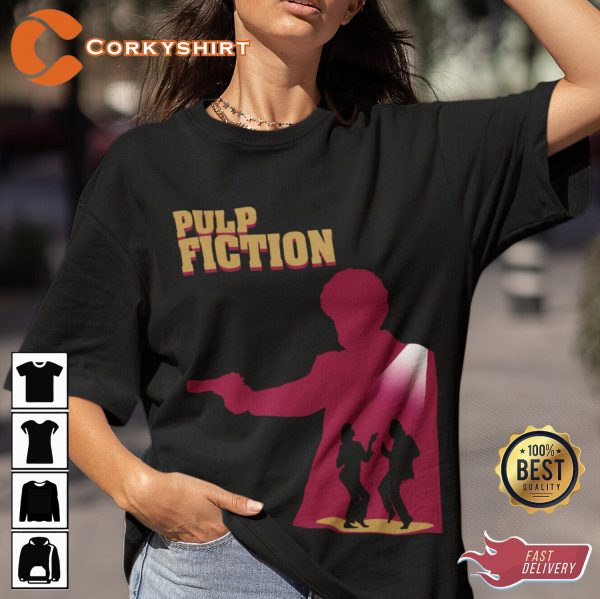 Pulp Fiction 1994 Movie Poster Fan T-shirt