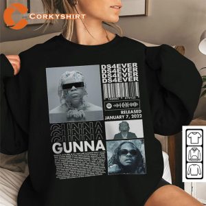 Rap Vibes 90s Y2K Gunna DS4EVER Sweatshirt