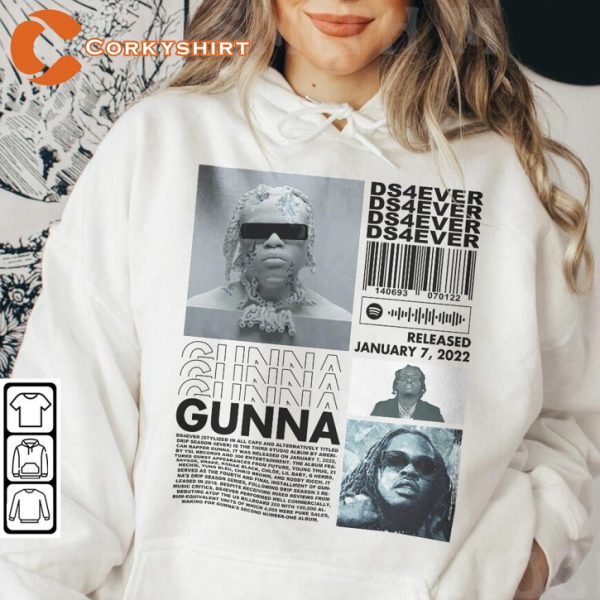 Rap Vibes 90s Y2K Gunna DS4EVER Sweatshirt