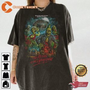 Return Of The Living Dead 80s Movie Zombie T-shirt