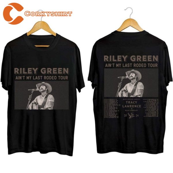 Riley Green Tour Aint My Last Rodeo 2024 T-shirt