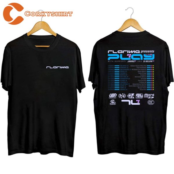 Rl Grime Presents Play Live 2023 Tour Fan Gift T-Shirt