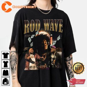 Rod Wave Concert 2023 Nostalgia Tour T-shirt