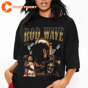 Rod Wave Concert 2023 Nostalgia Tour T-shirt