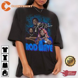 Rod Wave Nostalgia 2023 Tour Fanwear Signature T-Shirt