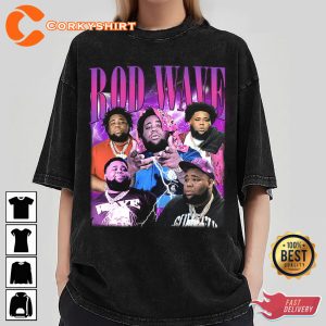 Rod Wave Songs Music Concert Hip Hop T-shirt