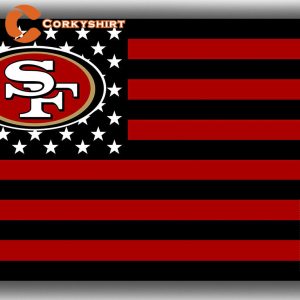 San Francisco 49ers Football Flag