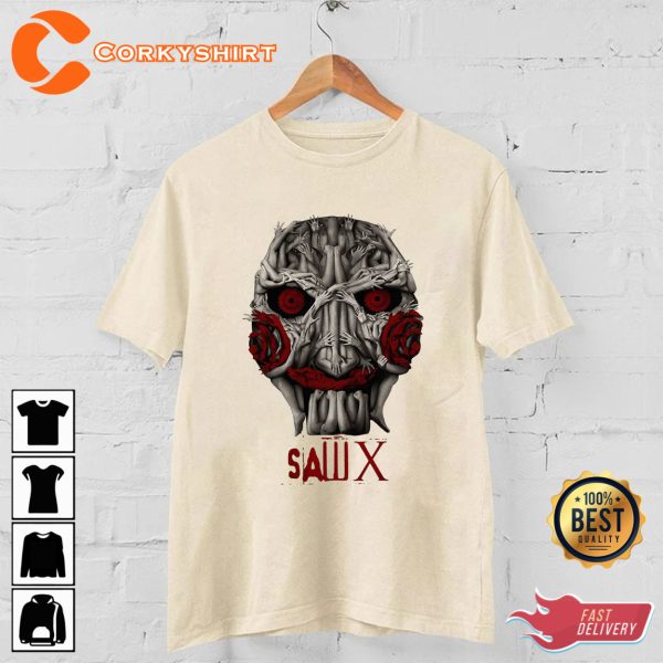 Saw X Movie 2023 Jigsaw Horror Film T-shirt