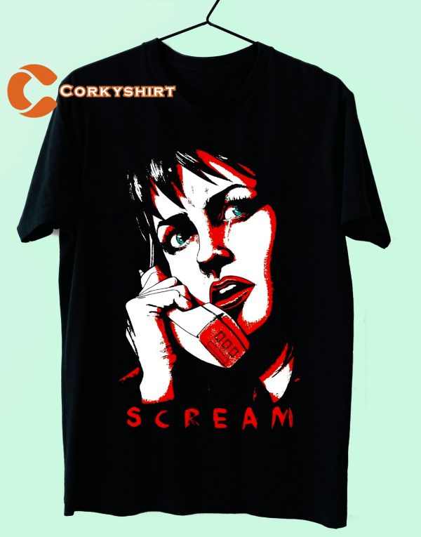 Scream Movie Halloween Costume T-Shirt