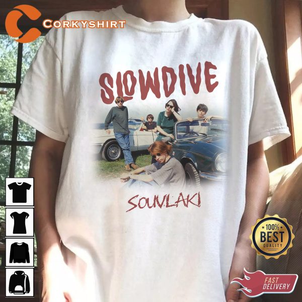 Slowdive Vintage When the Sun Hits Souvlaki T-Shirt