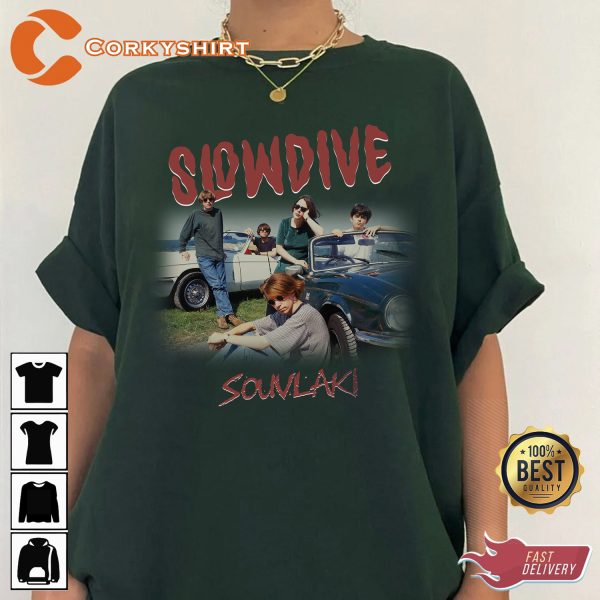 Slowdive Vintage When the Sun Hits Souvlaki T-Shirt
