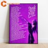 Speak Now Symphony Swiftie Melodic Tales Taylor Eras Tour Wall Art Poster