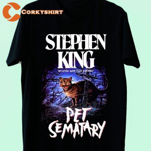 Horror Movie Pet Sematary Stephen King T-Shirt