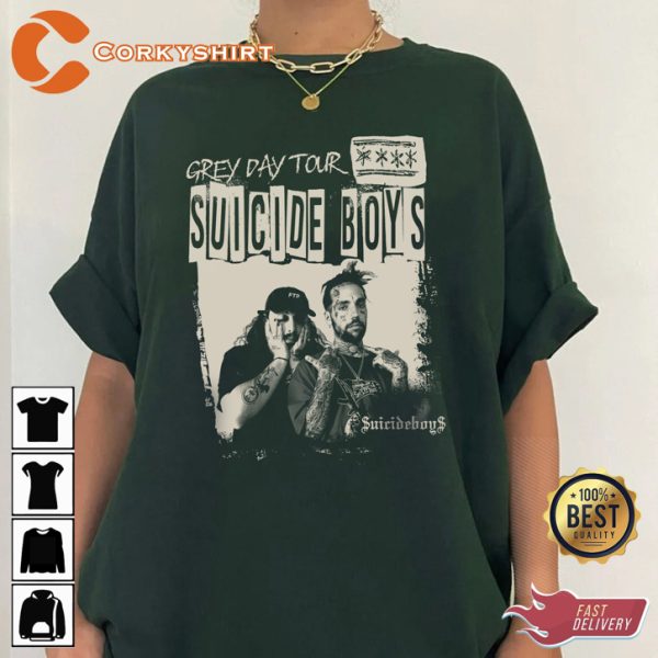 Suicideboys 2023 Grey Day Tour T-shirt