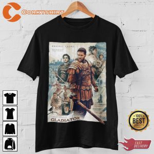 The Gladiator Movie Poster Maximus T-shirt