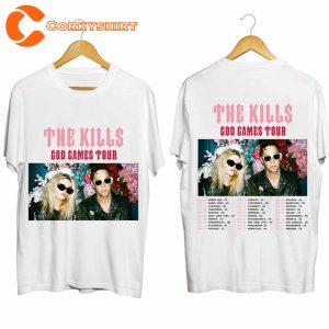 The Kills Band God Games Tour 2024 Shirt