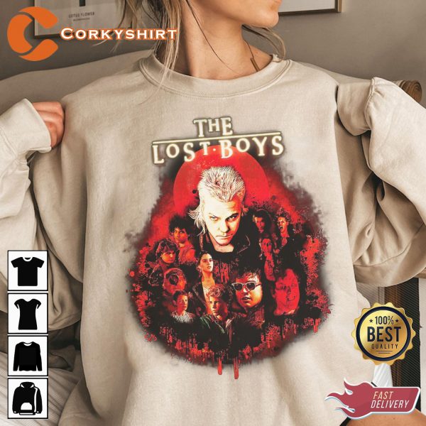 The Lost Boys Movie Vampire Film 80s Halloween T-shirt