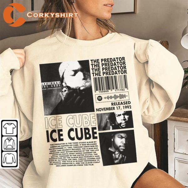 The Predator Ice Cube Hip-Hop Legacy Rap Sweatshirt