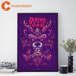 The Queens Of The Stone Age Live Tour 2023 Poster