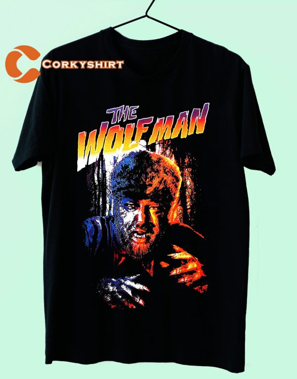 The Wolfman Horror Movie Halloween Costume T-Shirt