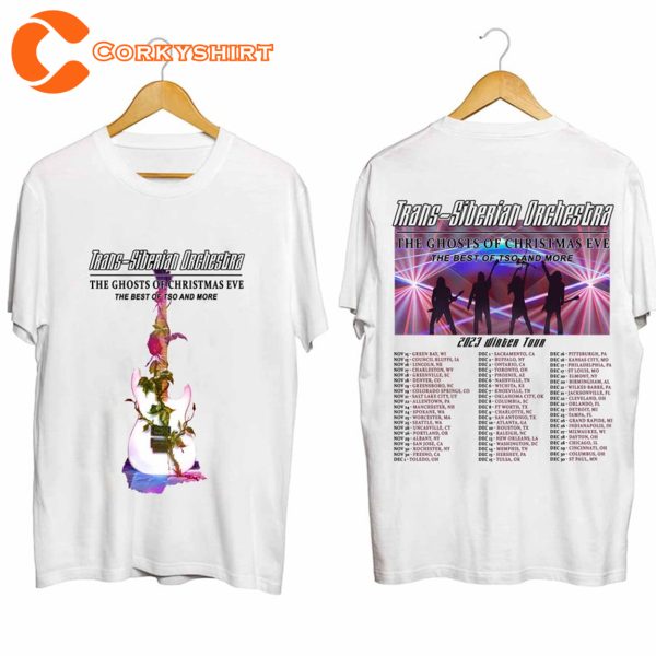 Trans Siberian Orchestra 2023 Winter Tour The Ghosts Of Christmas Eve Shirt