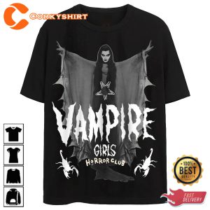 Vampire Girls Horror Club T-Shirt