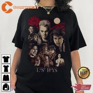 Vampire Movie The Lost Boys Halloween Film T-shirt