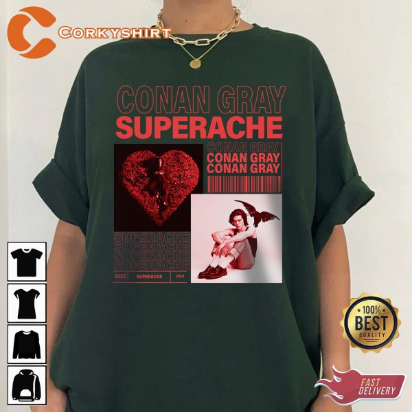 Vintage Inspired Conan Gray Tour Superache T-Shirt