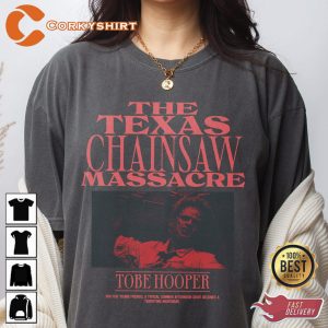 Vintage The Texas Chainsaw Massacre Shirt Unisex Garment dyed Shirt