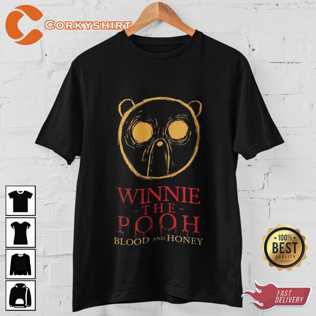 Winnie The Pooh Horror Movie Halloween Shirt