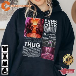 Young Thug Rap Punk Album 90s Y2k Rapper Inspired Sweatshirt