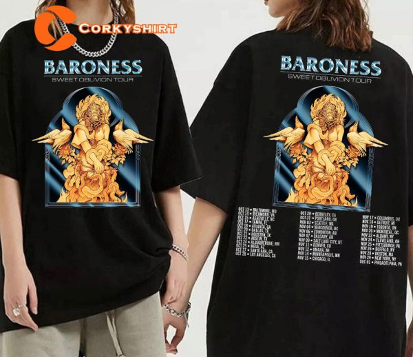 Baroness Merch Sweet Oblivion Tour 2023