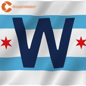 Baseball Flag Foot Chicago