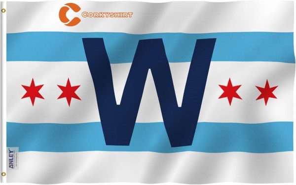 Baseball Flag Foot Chicago