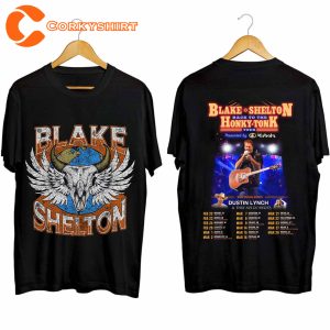 Blake Shelton Tour 2024 Back To The Honky Tonk Shirt
